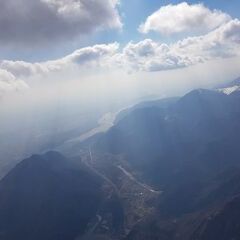 Flugwegposition um 12:18:07: Aufgenommen in der Nähe von 33020 Cavazzo Carnico, Udine, Italien in 2888 Meter